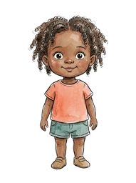 Coily Braids Girl