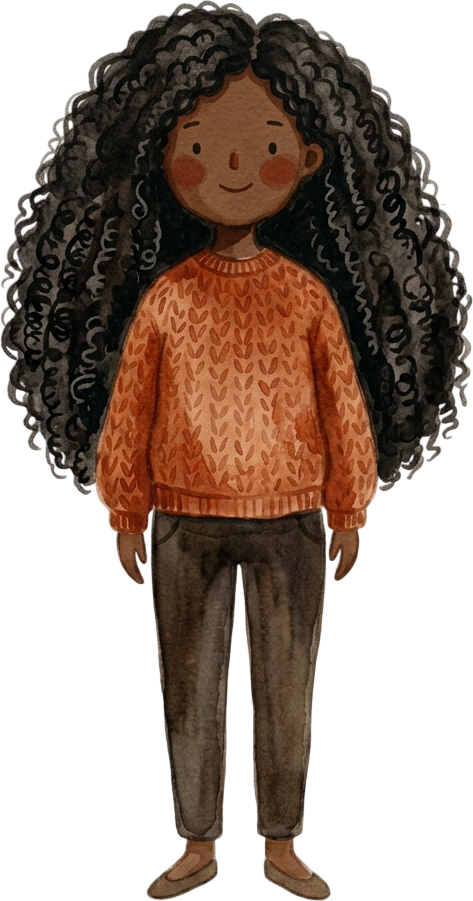 Braided Black Hair Woman - Parent