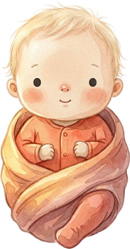 Straight Blonde Hair Newborn